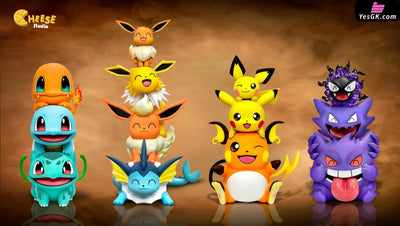 Pokemon Jenga Eevee GK Statue - CHEESE Studio [In-Stock] - Full Payment - Pokemon