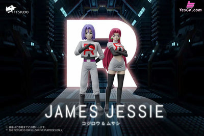 Pokémon Jessie & James Statue - T1 Studio [Pre-Order]