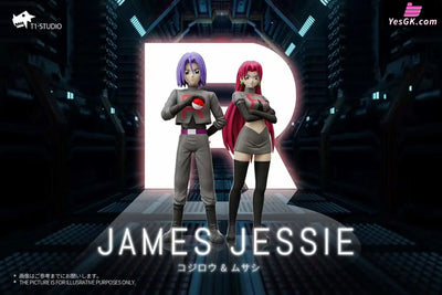 Pokémon Jessie & James Statue - T1 Studio [Pre-Order]