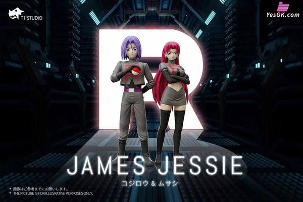 Pokémon Jessie & James Statue - T1 Studio [Pre-Order]