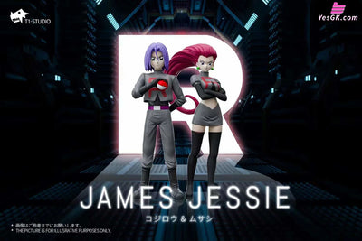 Pokémon Jessie & James Statue - T1 Studio [Pre-Order] Deposit / A 1/20 Scale