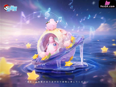 Pokémon Jigglypuff Evolution Line GK Statue - Bai Jing Wu Studio [Pre-Order] Deposit / Primary color Pokémon