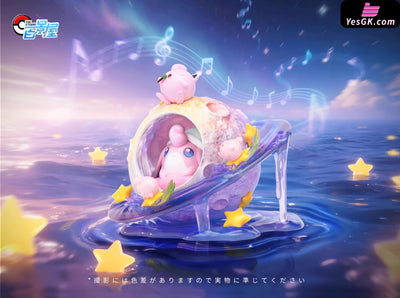 Pokémon Jigglypuff Evolution Private Car Version Statue - Bai Jing Wu Studio [Pre-Order] Full Payment / Primary color
