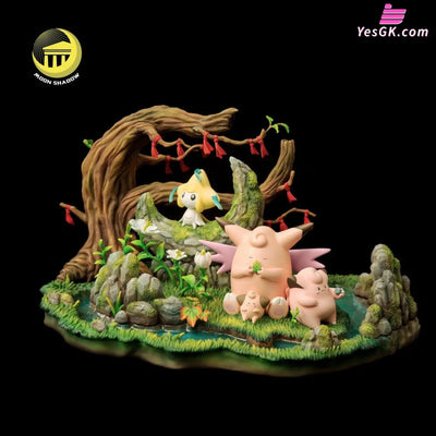 Pokemon Jirachi Clefairy Clefable Statue - Moon shadow Studio [In-Stock] Full Payment Pokémon