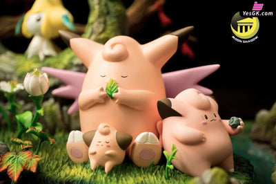 Pokemon Jirachi Clefairy Clefable Statue - Moon shadow Studio [In-Stock] Full Payment Pokémon