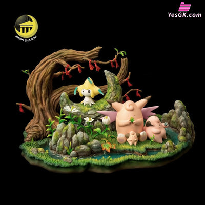 Pokemon Jirachi Clefairy Clefable Statue - Moon shadow Studio [In-Stock] Full Payment Pokémon