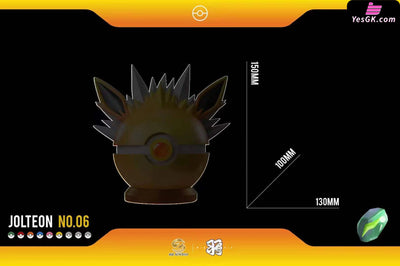 Pokémon Jolteon Poke Ball Statue - WING Studio & HZ Studio [In-Stock] Full Payment Pokémon