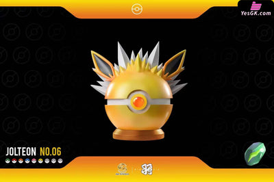 Pokémon Jolteon Poke Ball Statue - WING Studio & HZ Studio [In-Stock] Full Payment Pokémon