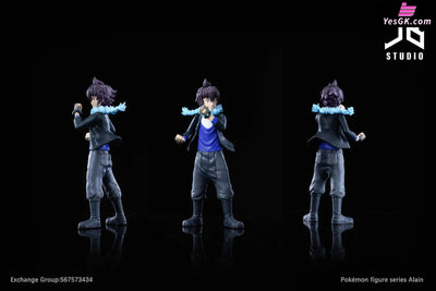 Pokemon Kalos Region Champion Alain Statue - Jb Studio [Pre - Order] Pokémon