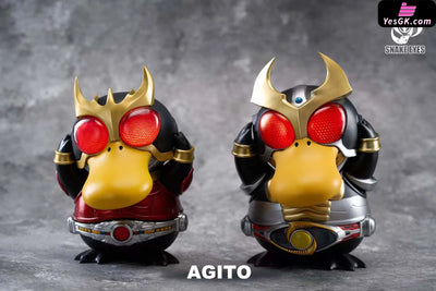 Pokémon Kamen Rider Psyduck #2 Agito GK Statue - SNAKE EYES Studio [Pre-Order] Pokémon