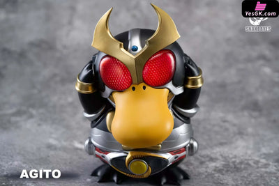 Pokémon Kamen Rider Psyduck #2 Agito GK Statue - SNAKE EYES Studio [Pre-Order] Pokémon