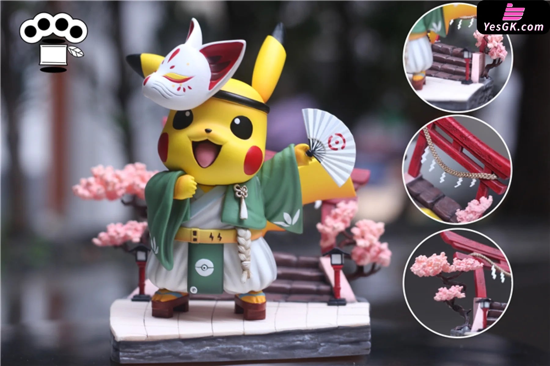 Pokémon Kimono Series Resin Statue - Panda Studio [In Stock]