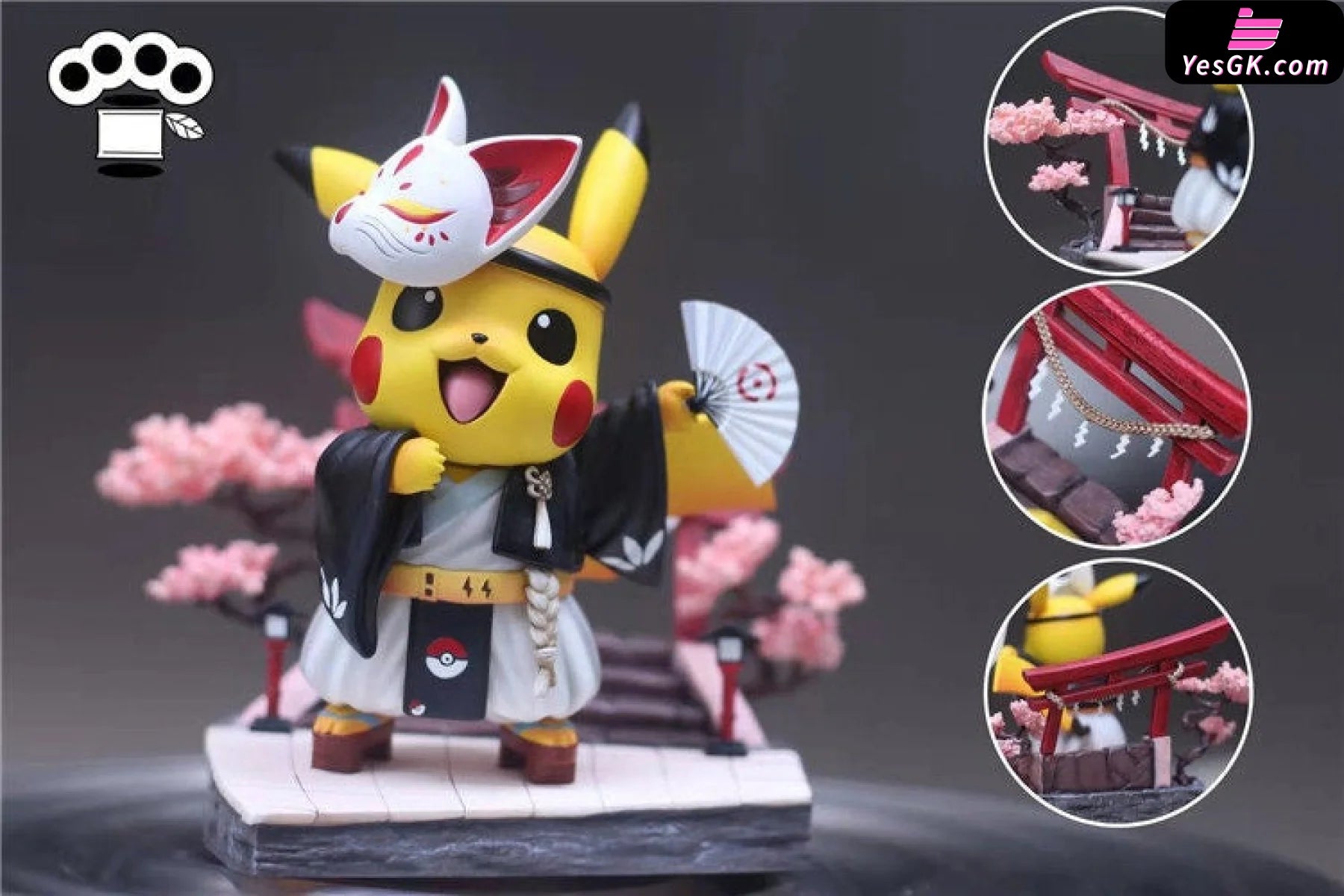 Pokémon Kimono Series Resin Statue - Panda Studio [In Stock]