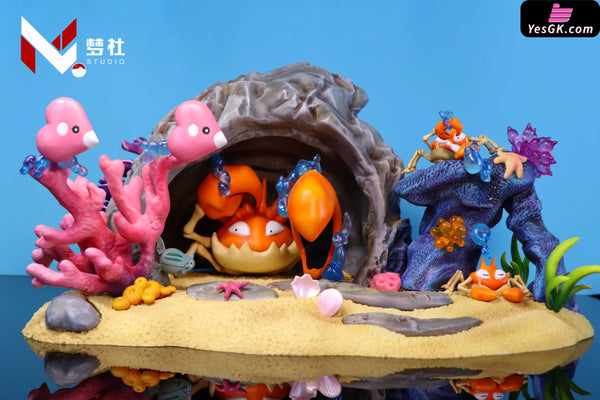 Pokémon Kingler Ecological Evolution Group Statue - Meng She Studio [Pre-Order] Deposit / Primary