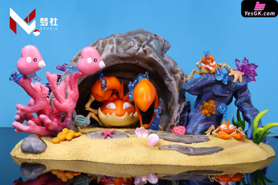 Pokémon Kingler Ecological Evolution Group Statue - Meng She Studio [Pre-Order] Deposit / Primary