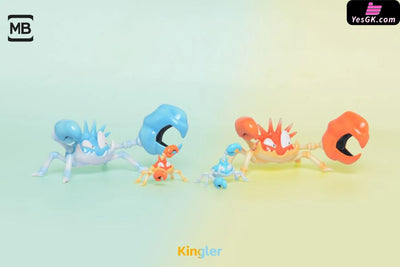 Pokémon Kingler Evolution Group 1/20 GK Statue - MB Studio [Pre-Order] Pokémon