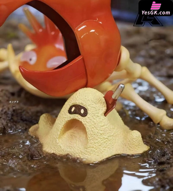 Pokémon Kingler Group GK Statue - Kuai Le Wu Studio [Pre-Order] - Pokemon
