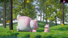 Pokémon Kirbymon Evolution Set Statue - Zaowu Museum Studio [Pre-Order] Deposit / Pink 1/20 Scale