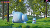 Pokémon Kirbymon Evolution Set Statue - Zaowu Museum Studio [Pre-Order] Deposit / Snowman Color