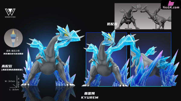 Pokémon Kyurem 1/20 GK Statue - Wonder Studio [Pre-Order] - Pokemon