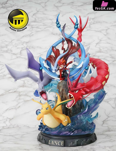Pokémon Lance & Dragonite & Gyarados & Dragonair Statue - Moon Shadow Studio [In-Stock] Full Payment / Red Pokémon