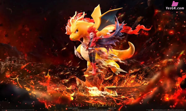 Pokémon Lance & Dragonite Statue - Boom Studio [Pre-order Closed] Full Payment Pokémon