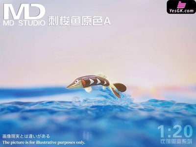 Pokémon Lapras & Barraskewda Evolution Set Resin Statue - Md Studio [Pre-Order] Deposit / Arrokuda