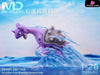 Pokémon Lapras & Barraskewda Evolution Set Resin Statue - Md Studio [Pre-Order] Deposit /