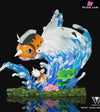 Pokemon Lapras & Seaking Evolution Group Statue - Wonder Studio [Pre-Order] Deposit / Primary Color