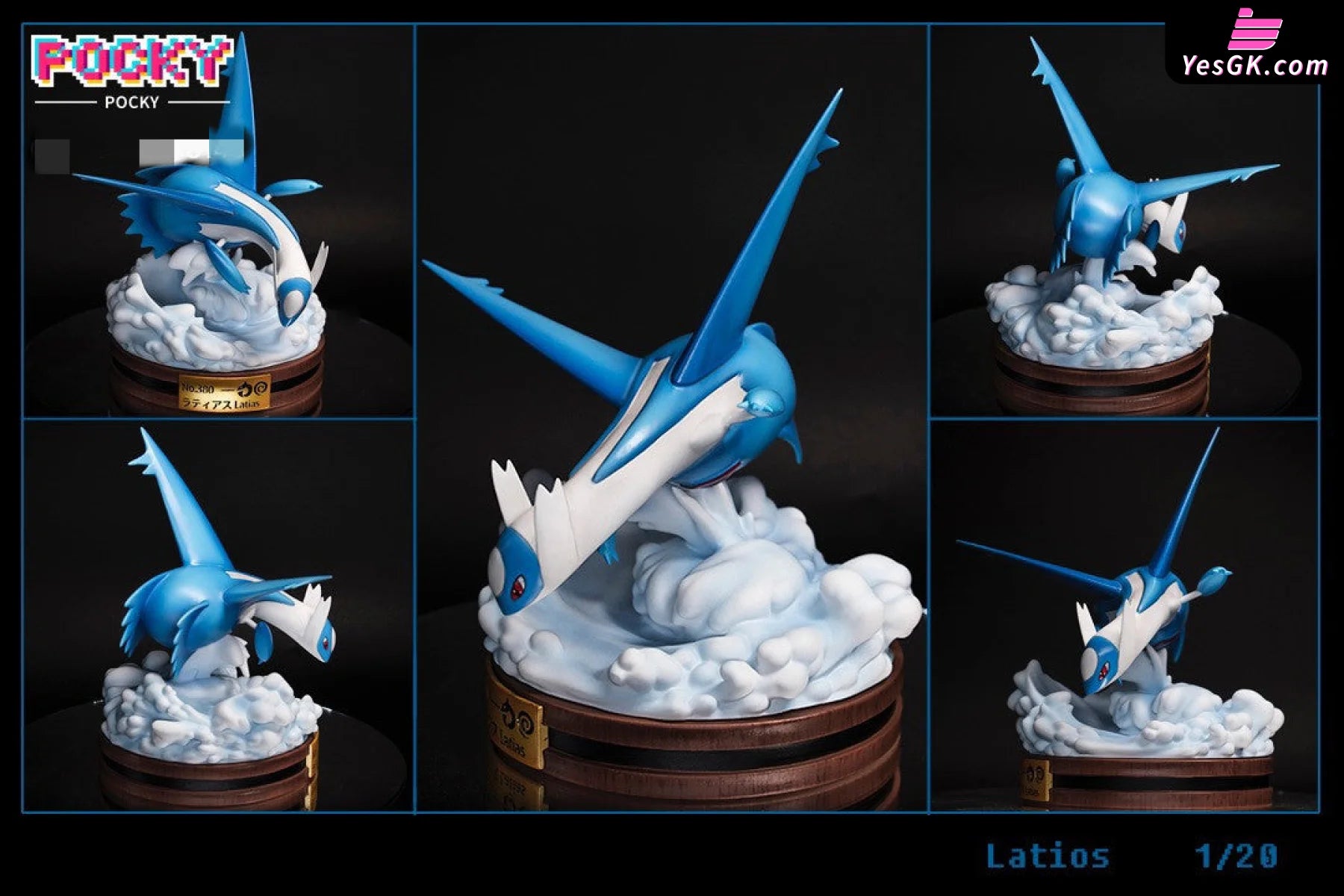 Pokemon - Latias & Latios Resin Statue Pocky Studio [In Stock]