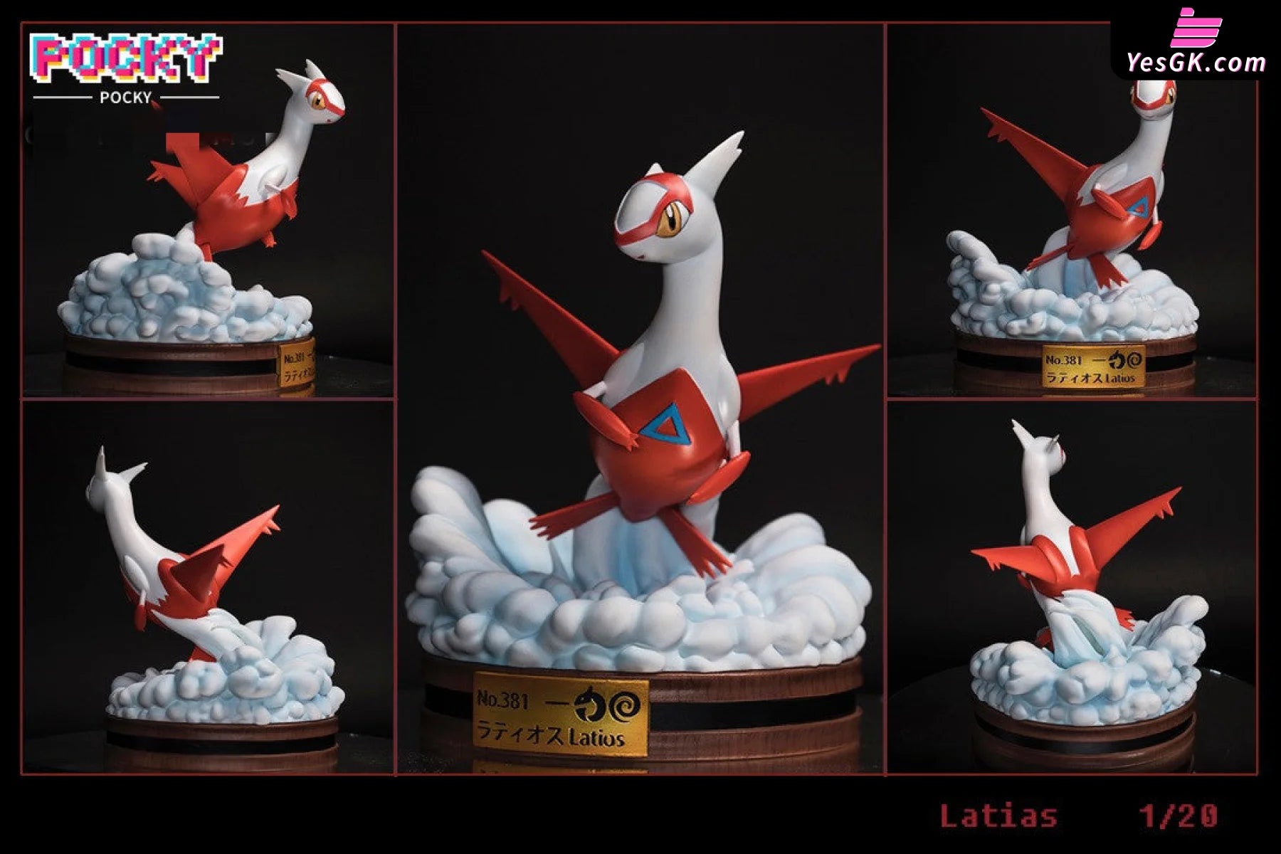 Pokemon - Latias & Latios Resin Statue Pocky Studio [In Stock]