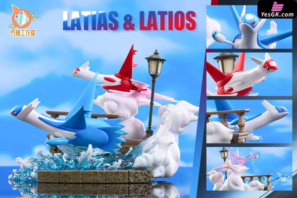 Pokémon Latios & Latias Gk Statue - Sugar Cube Studio [Pre-Order]