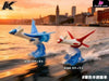 Pokemon Latios & Latias Statue - Kuai Le Wu studio [In-Stock] - Full Payment / Original Color (Semi-Transparent)
