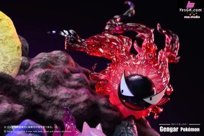 Pokemon Lavender Town Gengar Scene Legend Statue - Sun Studio [Pre - Order] Pokémon