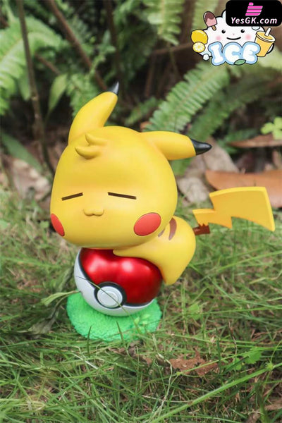 Pokémon Lazy Pikachu Resin Statue - Ice Studio [Pre-Order]