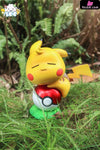 Pokémon Lazy Pikachu Resin Statue - Ice Studio [Pre-Order]