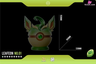 Pokemon Leafeon Pokeball GK Statue - HZ Studio [In-Stock] - Full Payment - Pokemon
