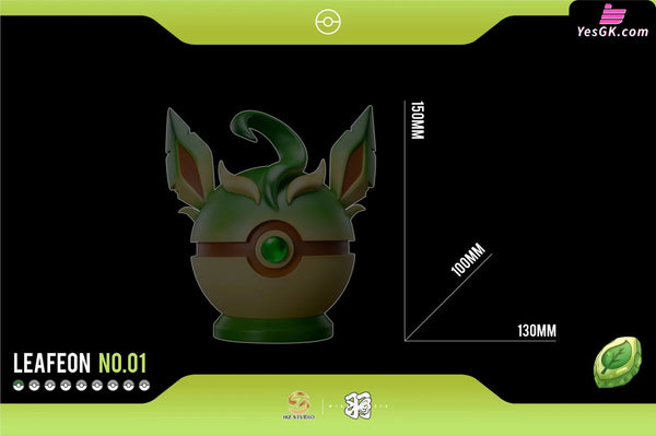 Pokemon Leafeon Pokeball GK Statue - HZ Studio [In-Stock] - Full Payment - Pokemon