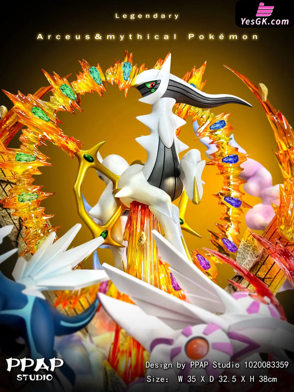 Pokemon Legendary Pokemon #4 Four Gods Group Resin Statue - PPAP Studi ...
