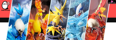 Pokémon Legendary bird Pokémon Statue - EGG Studio [In-Stock] Full Payment Pokémon
