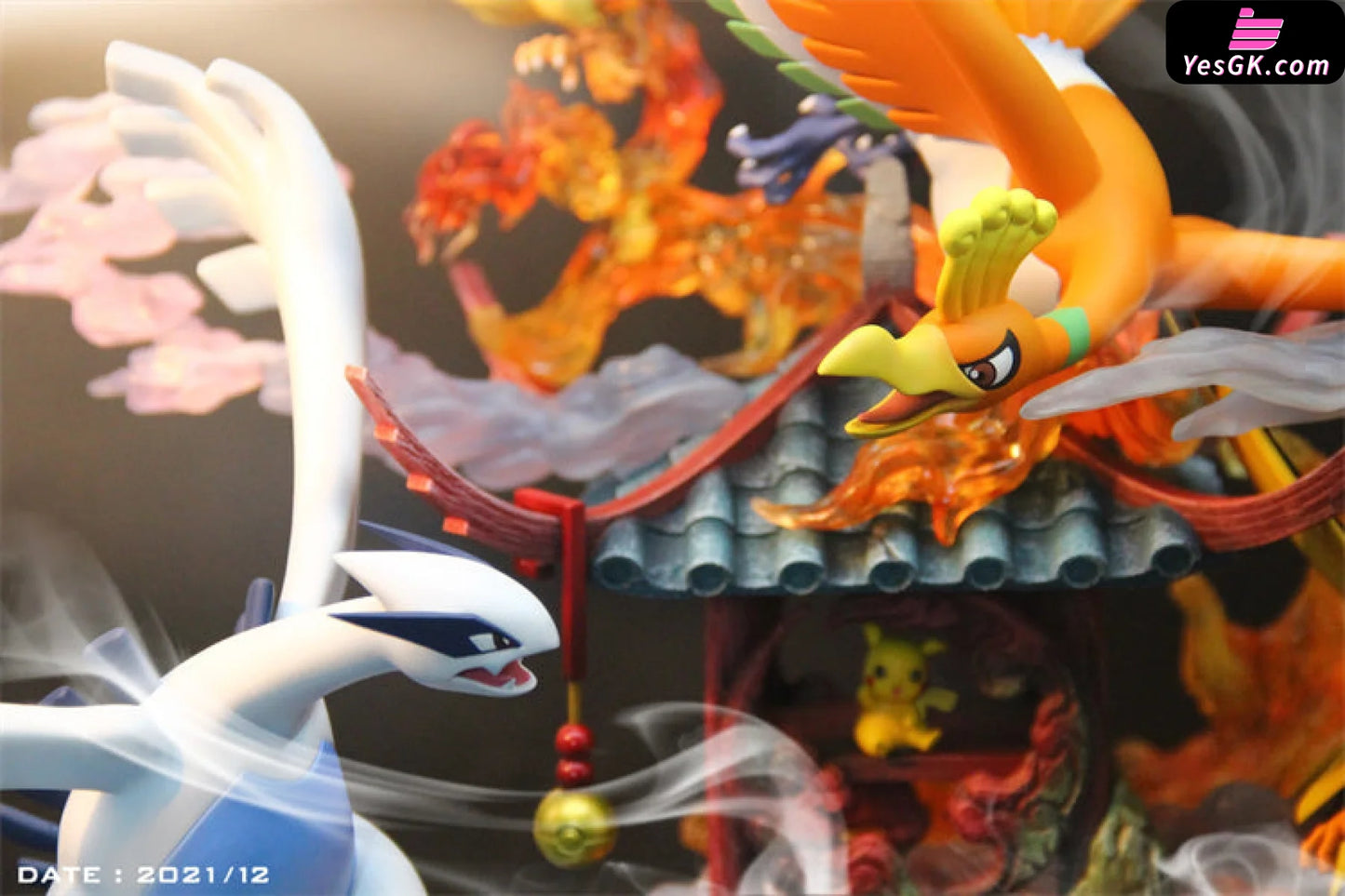 Pokémon Legendary Birds Lugia And Ho-Oh Resin Statue - Crescent Studio [In-Stock]