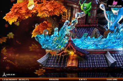 Pokémon Legendary Pokémon Entei & Raikou & Suicune GK Statue - 666 Studio [Pre-Order] Pokémon