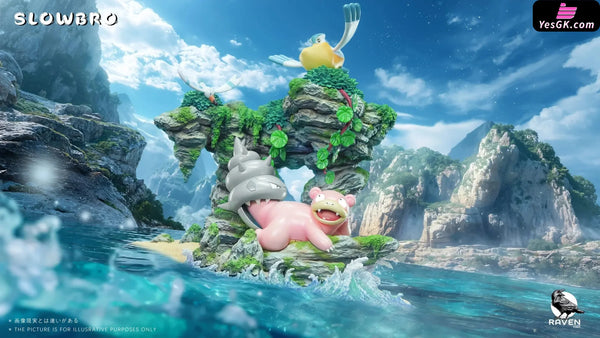 Pokémon Leisurely Slowpoke Type B GK Statue - RAVEN Studio [Pre-Order] Pokémon