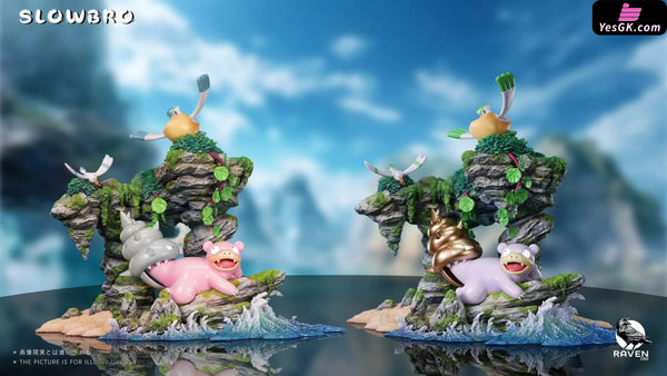 Pokémon Leisurely Slowpoke Type B GK Statue - RAVEN Studio [Pre-Order] Deposit / Different Color Pokémon