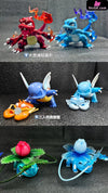 Pokémon Level 2 Charmeleon & Ivysaur & Wartortle GK Statue - Yi Zhi Qian Bi Studio [Pre-Order] Deposit / Set Pokémon