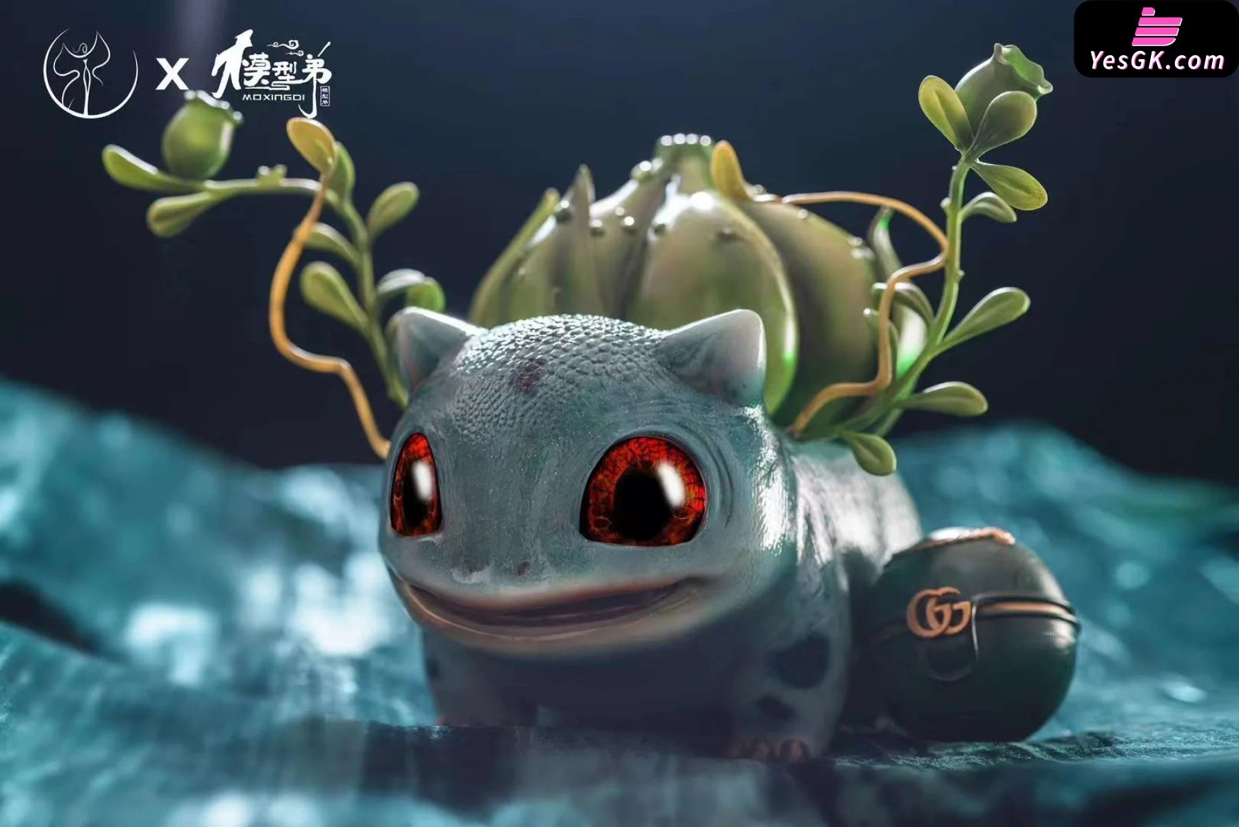 Pokémon Light Luxury Elf Series #4 Bulbasaur Statue - Bang Ying Studio [Pre-Order]