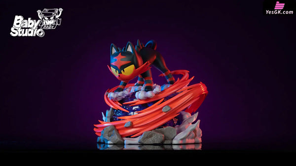 Pokémon Litten Statue - Baby Studio [Pre-Order]