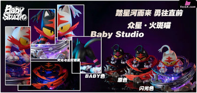 Pokémon Litten Statue - Baby Studio [In-Stock] Pokémon