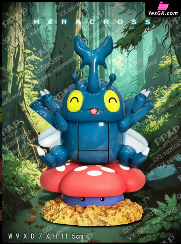 Pokemon Little Fatty Heracross & Vileplume GK Statue - PPAP Studio [In-Stock] - Full Payment - Pokemon