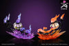 Pokemon Litwick Evolution Group Resin Statue - Jb Studio [Pre - Order] Pokémon